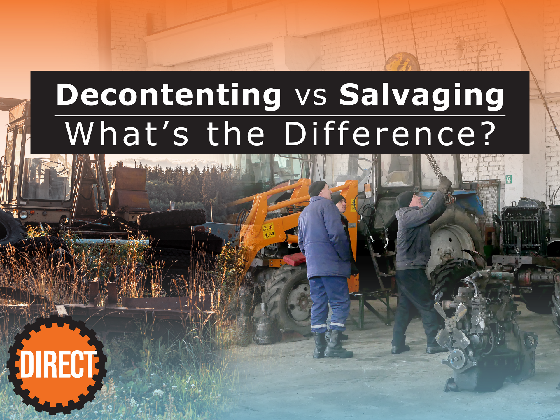 Decontenting vs Salvaging: What's the Difference Blog Graphic