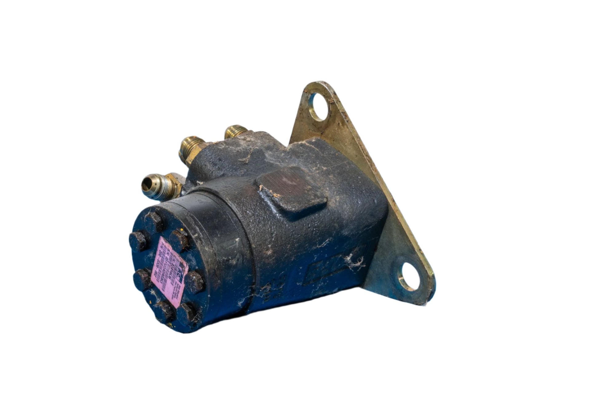 EATON Steering Pump on White Background with label in view 