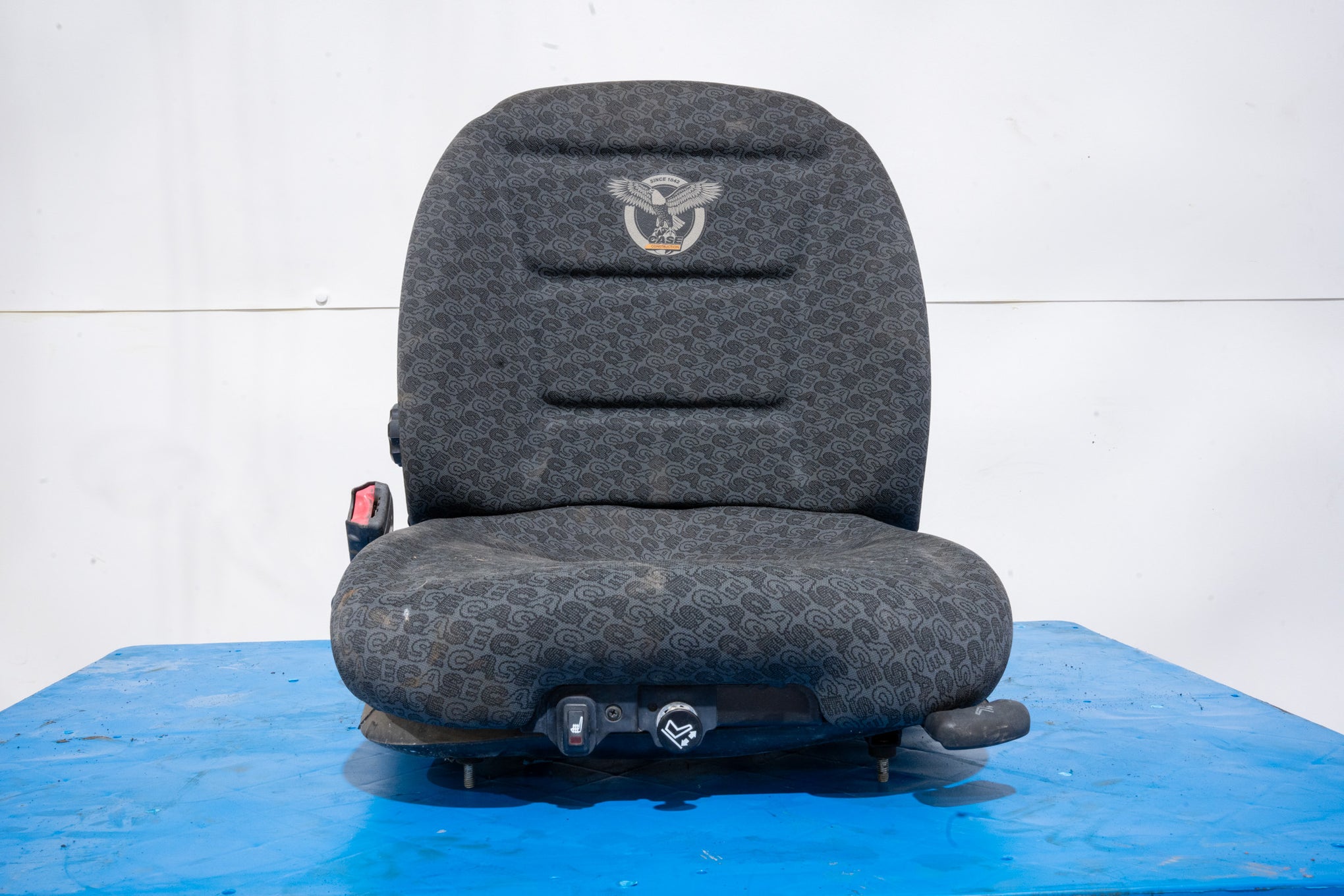Case Skid Steer Seat with case eagle and case design