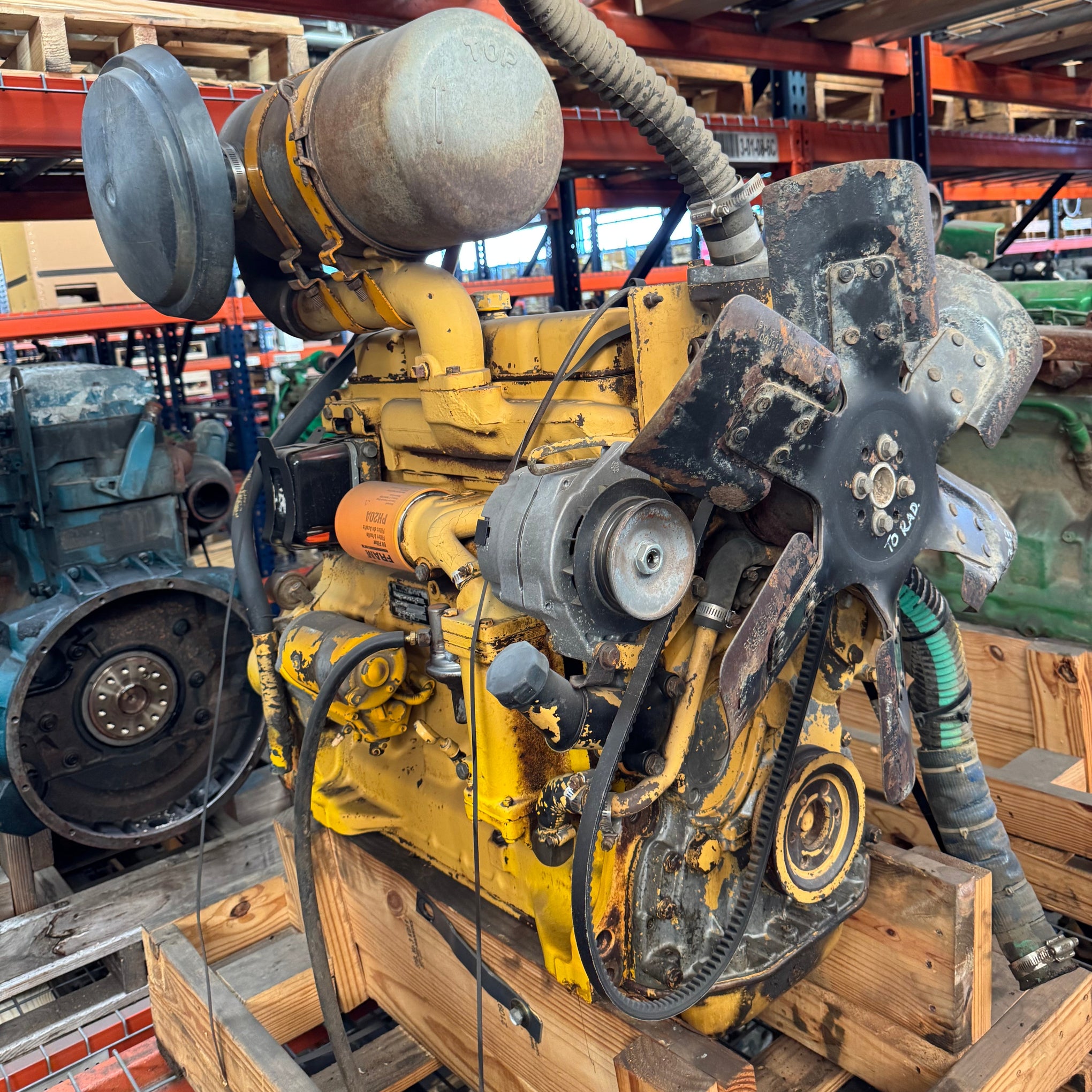 JOHN DEERE 4276 RUNNING ENGINE - Used