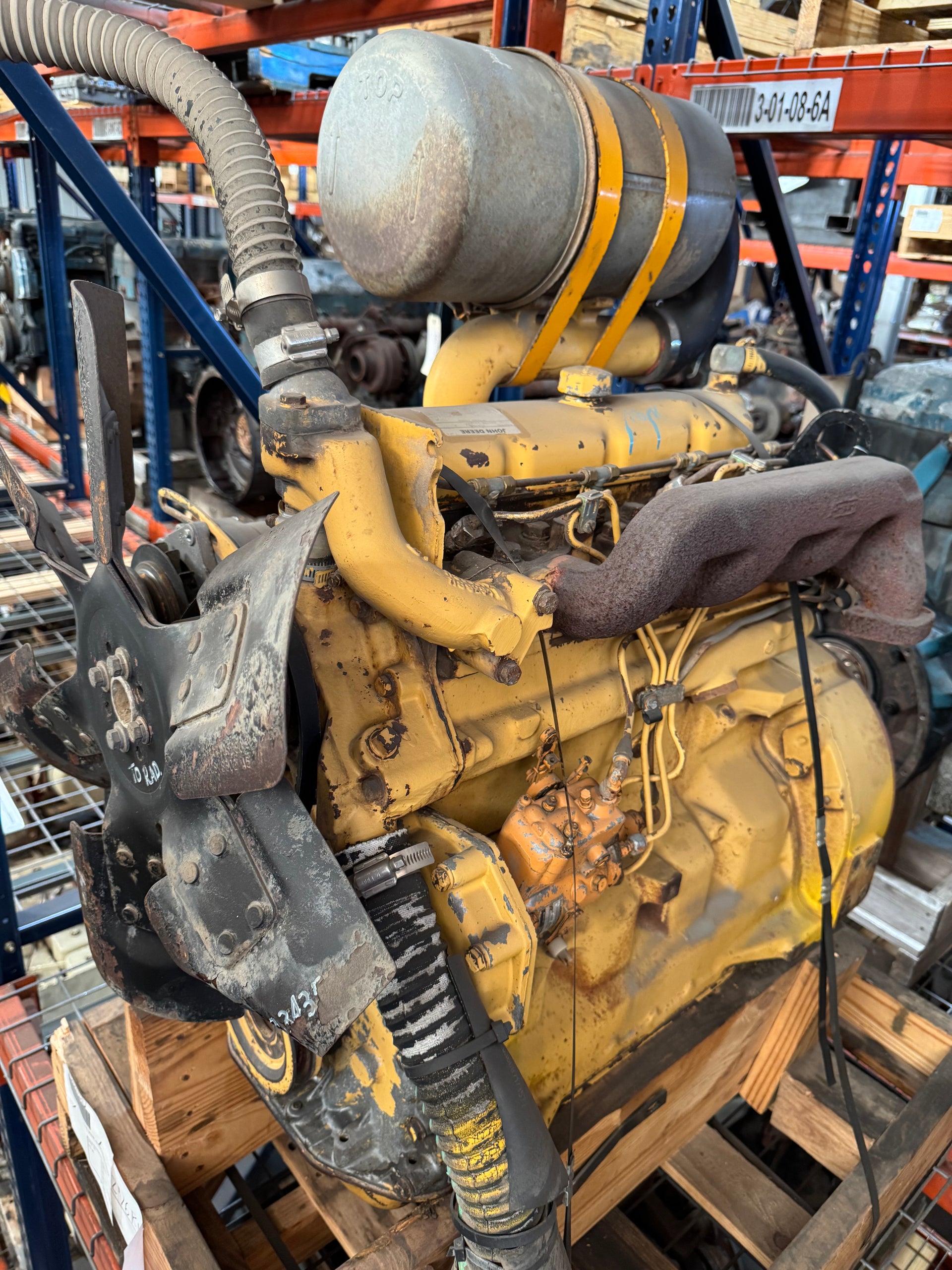 JOHN DEERE 4276 RUNNING ENGINE - Used