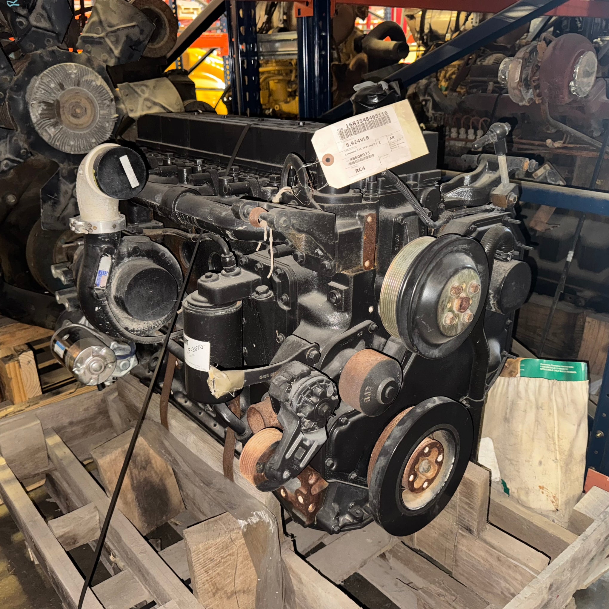Cummins QSB - 5.9L 24V Long Block Engine - CORE
