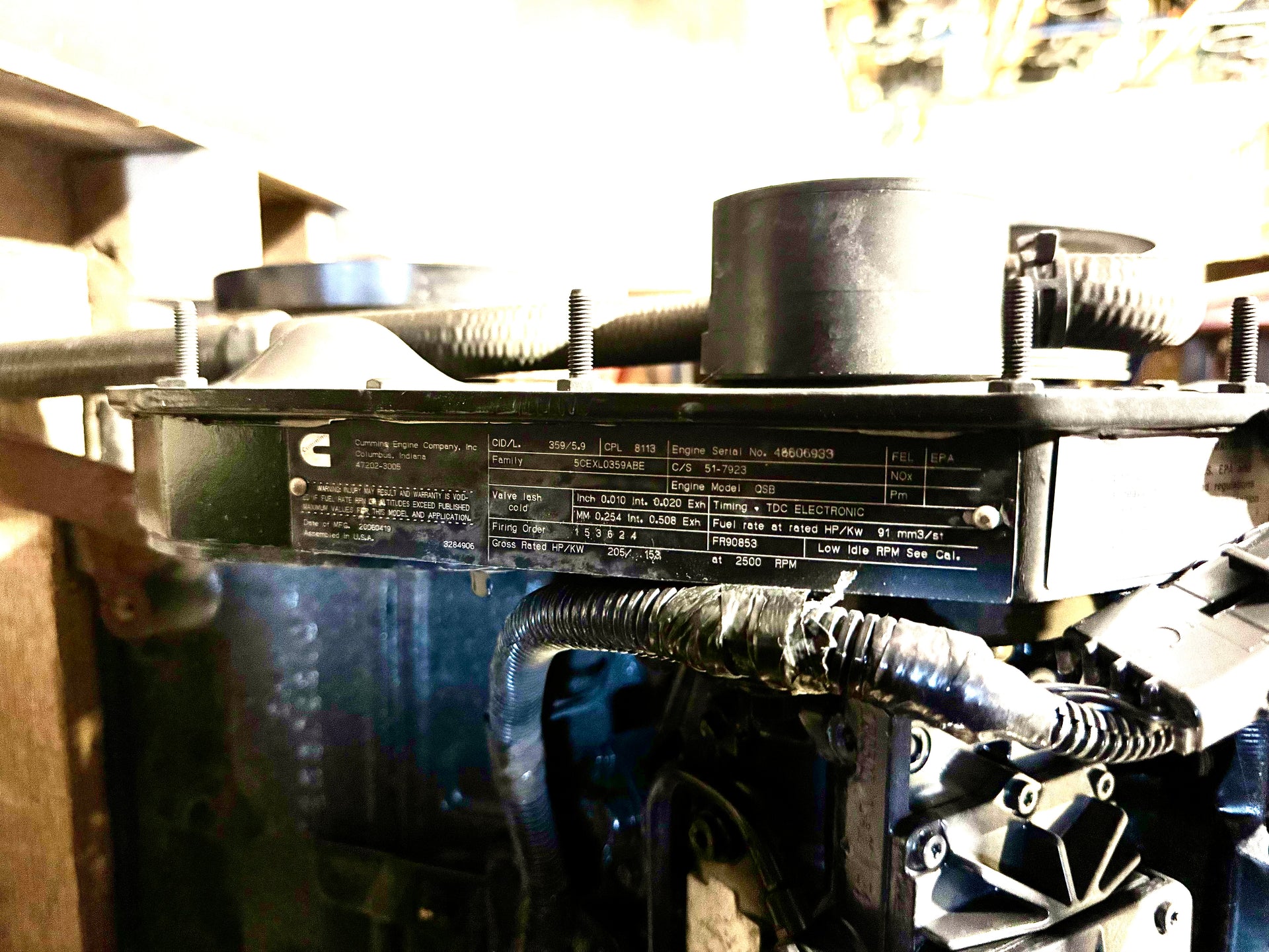Cummins QSB - 5.9L 24V Long Block Engine - CORE