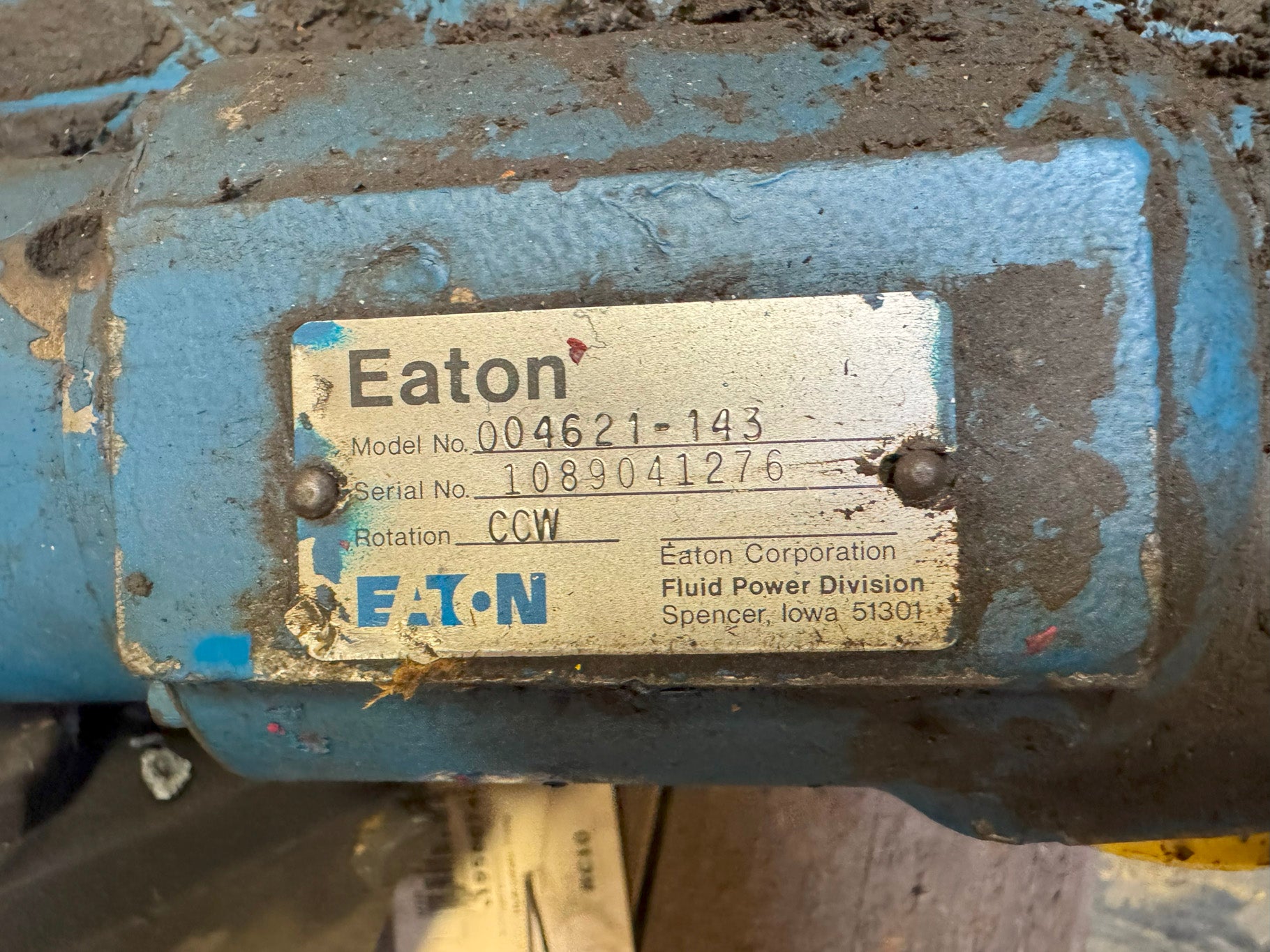 Eaton Hydrostatic Pump CORE 004621-143 - 1958074C1