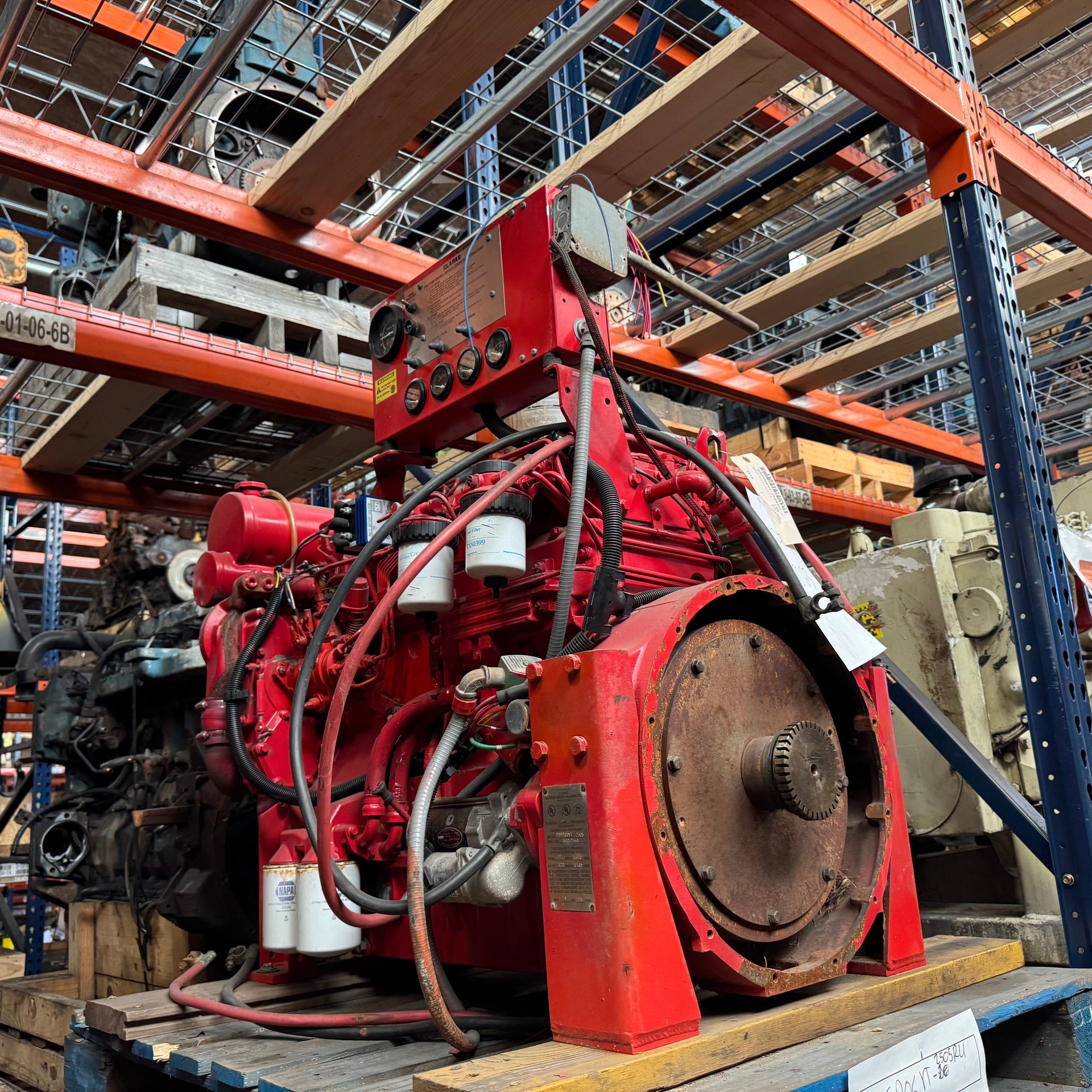PERKINS DETROIT DIESEL FIRE PUMP ENGINE - PDFP06YT-2505RU