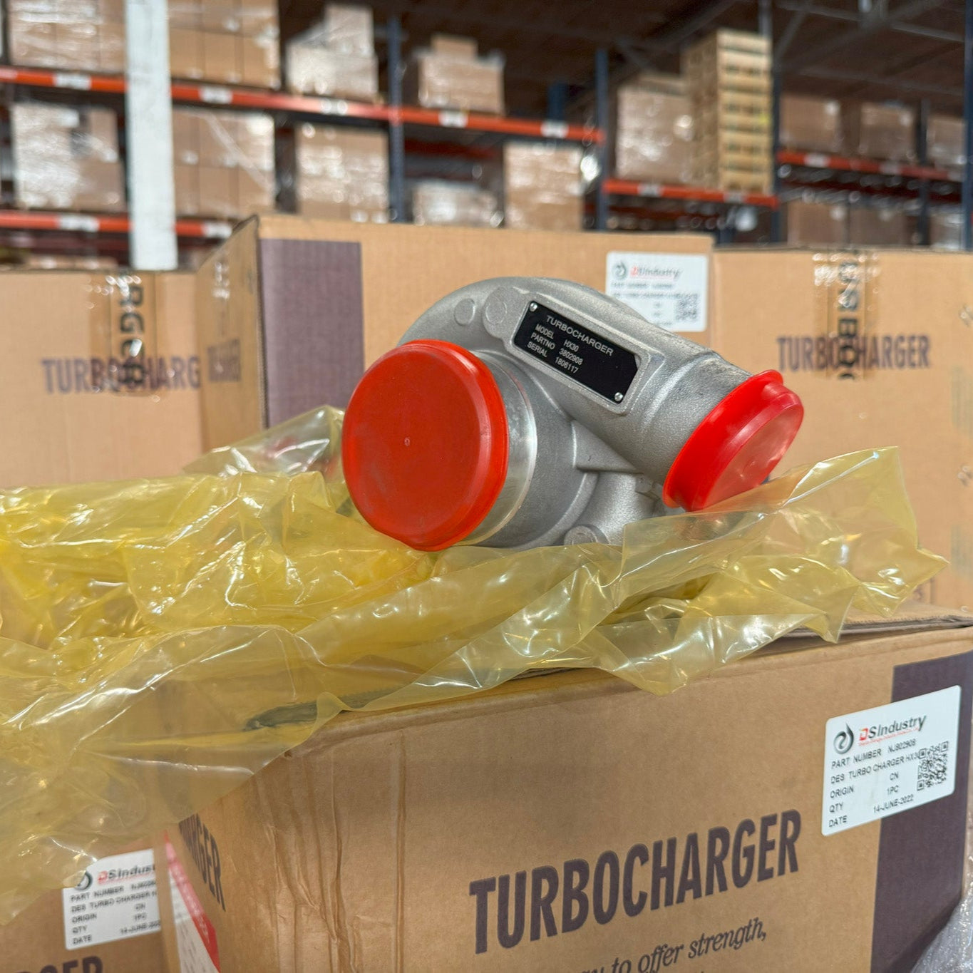 Turbocharger for 4391T Power Unit - NJ802908 - 3802908 HX30 Turbo