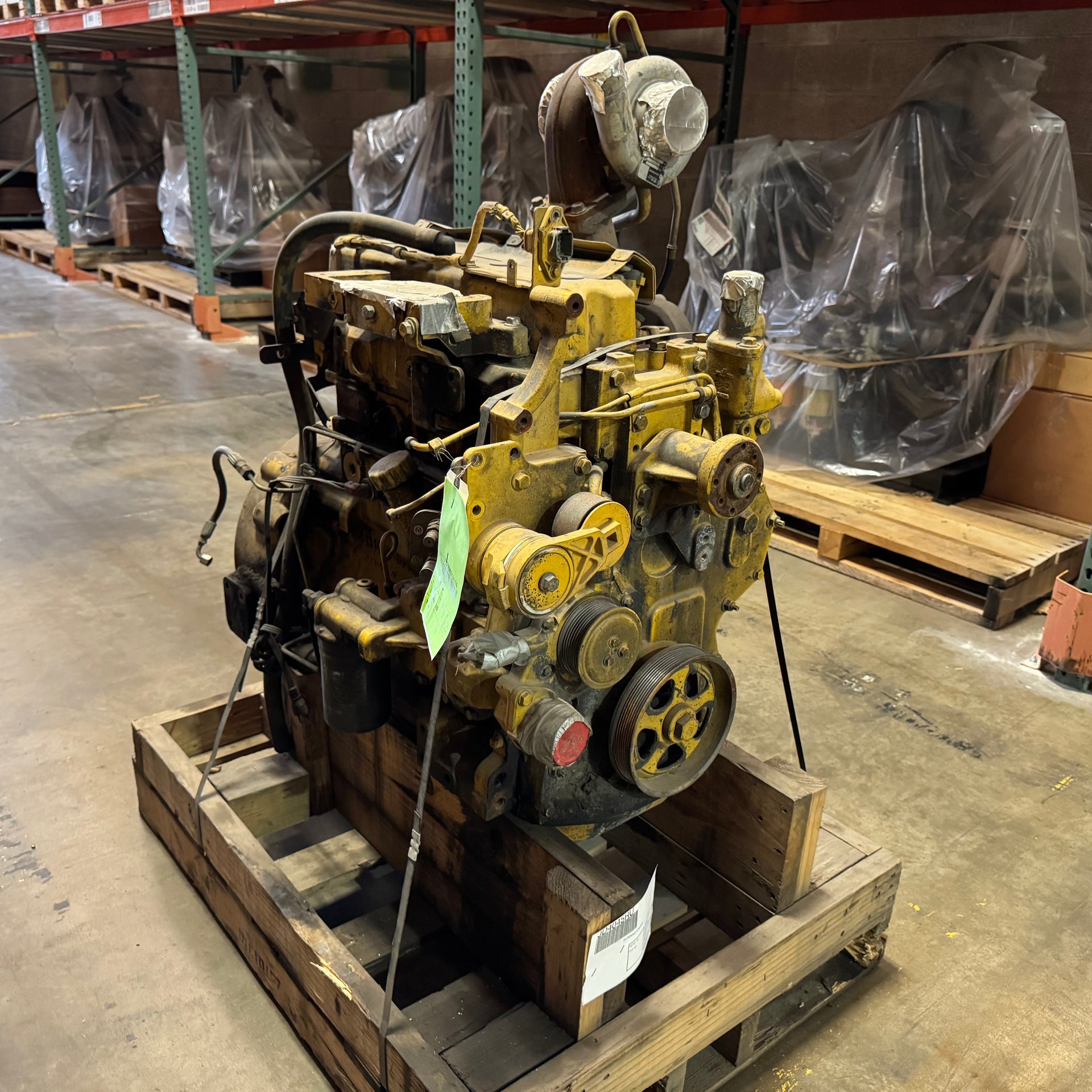 John Deer 4045 Running Engine - R504849 D 4045