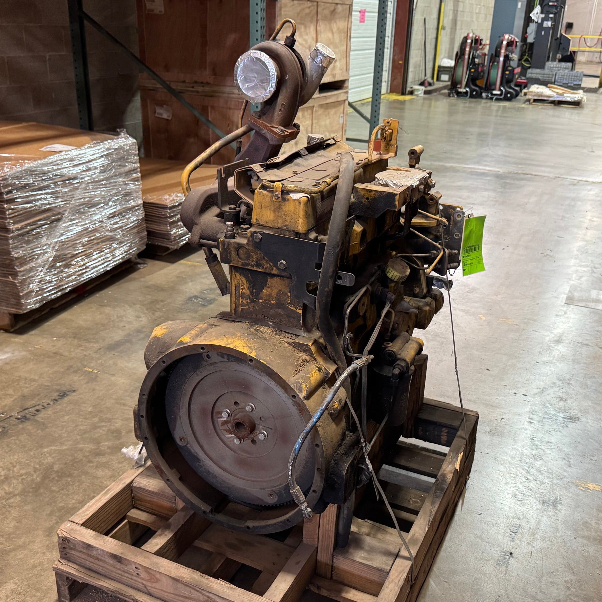 John Deer 4045 Running Engine - R504849 D 4045