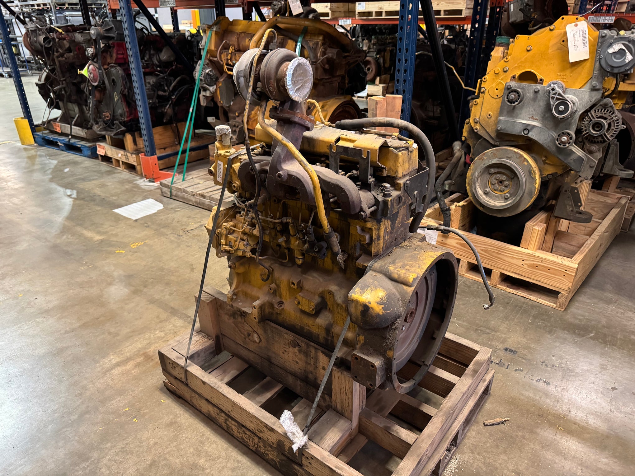 John Deer 4045 Running Engine - R504849 D 4045