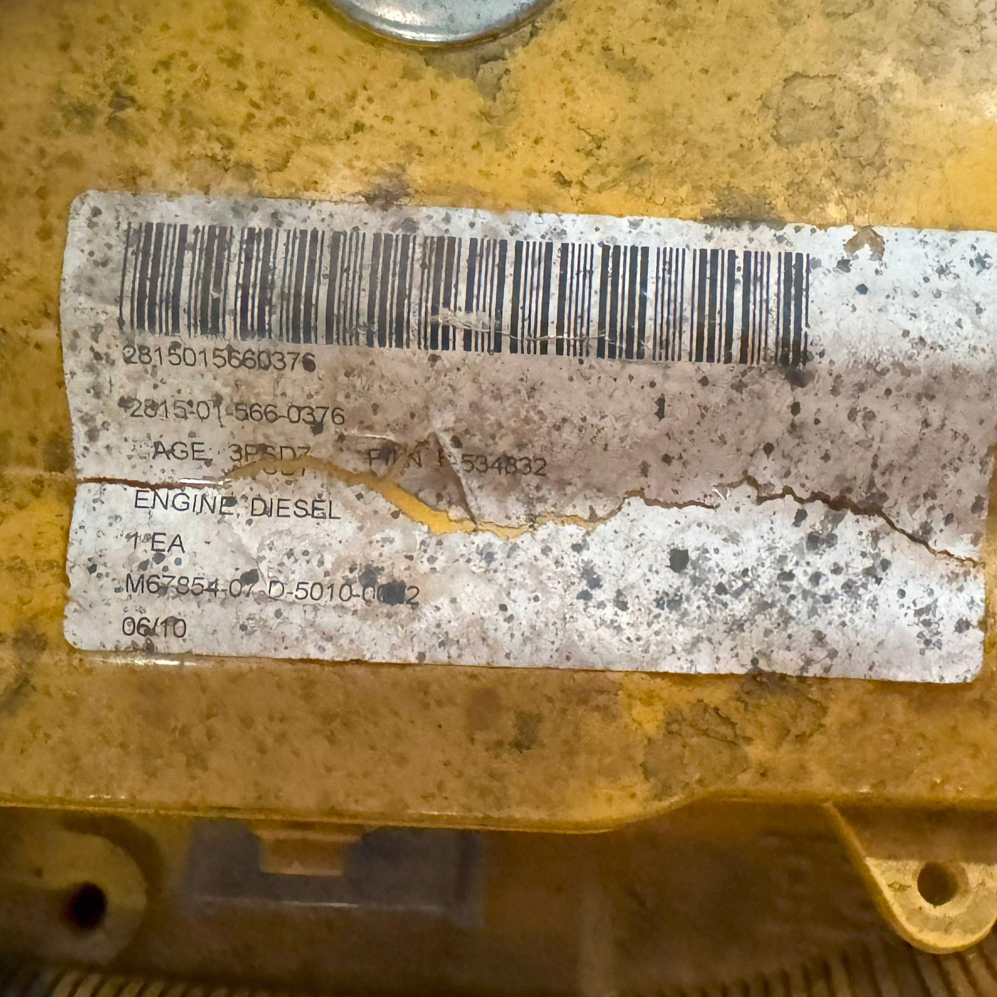 New John Deere 6068 6.8L Engine - R525596B