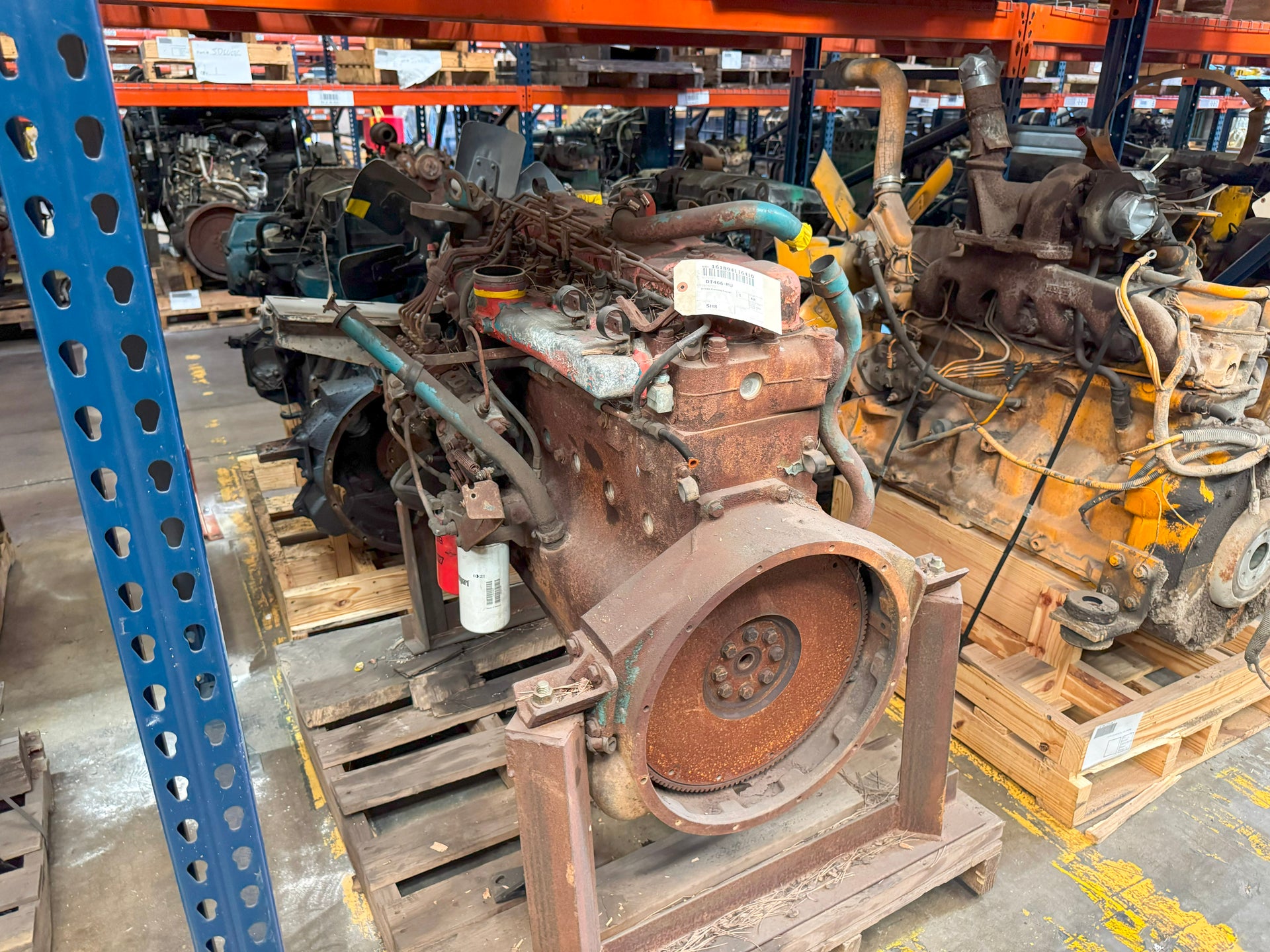 International DT466 Running Engine - Used