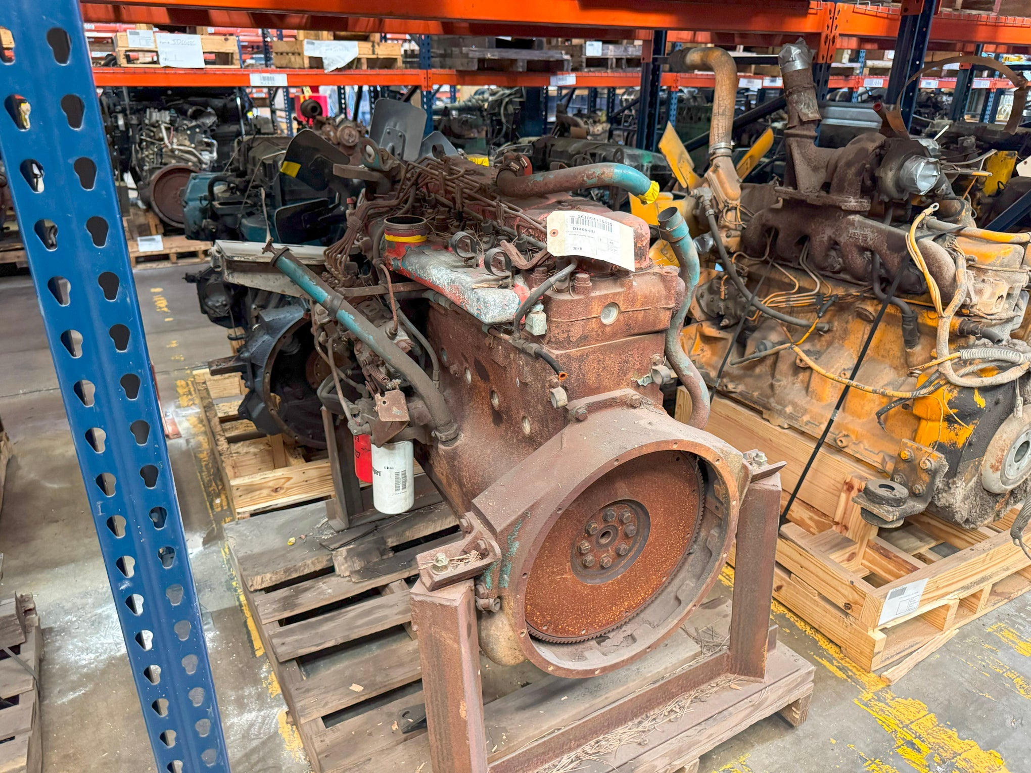 International DT466 Running Engine - Used