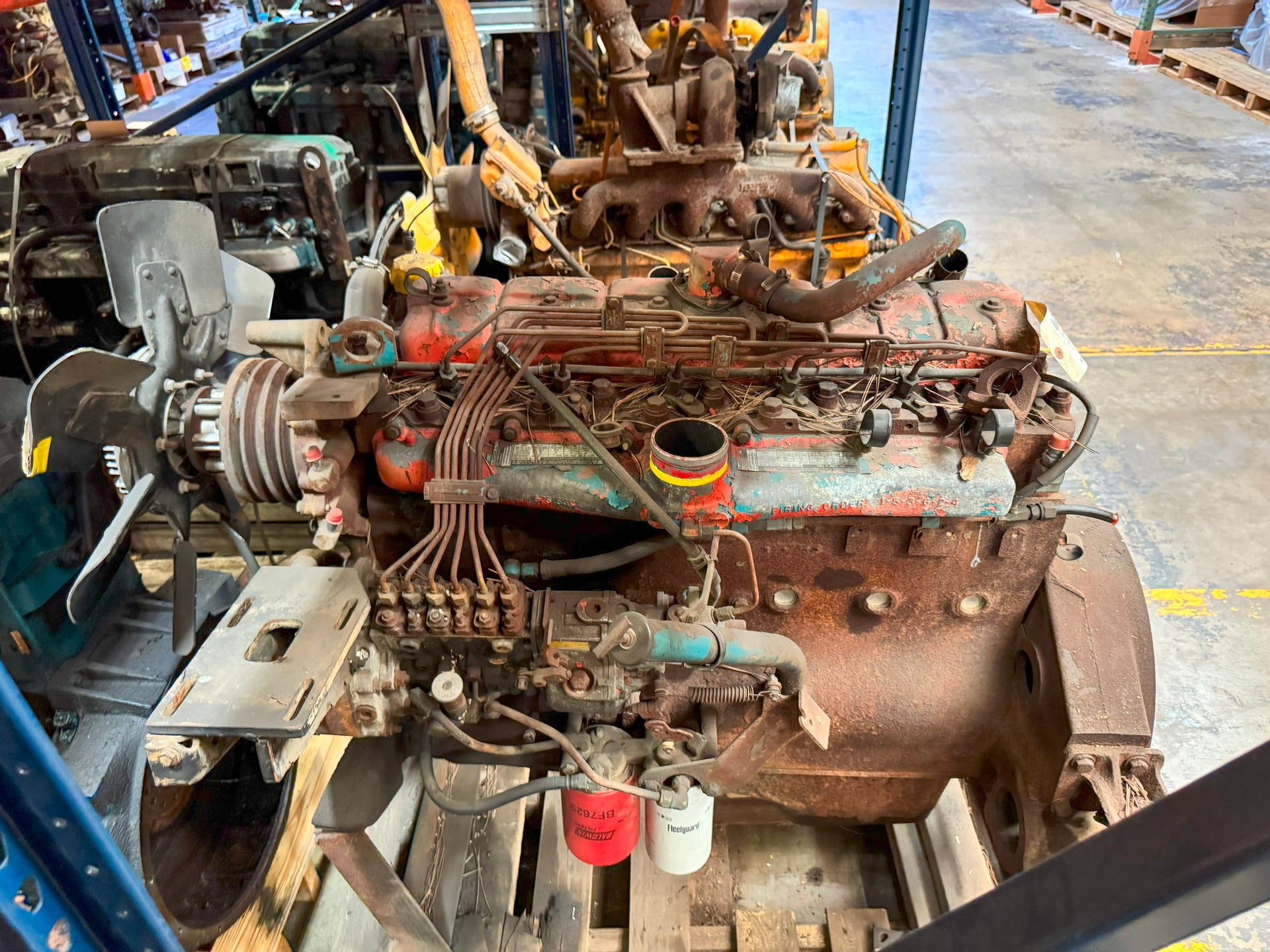 International DT466 Running Engine - Used