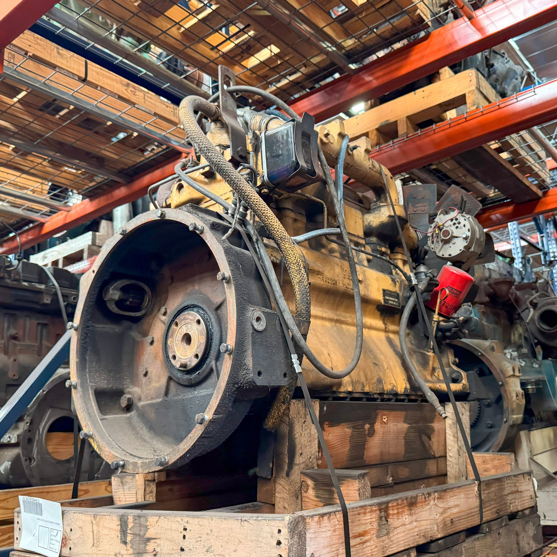John Deere 6359 Running Engine - Used
