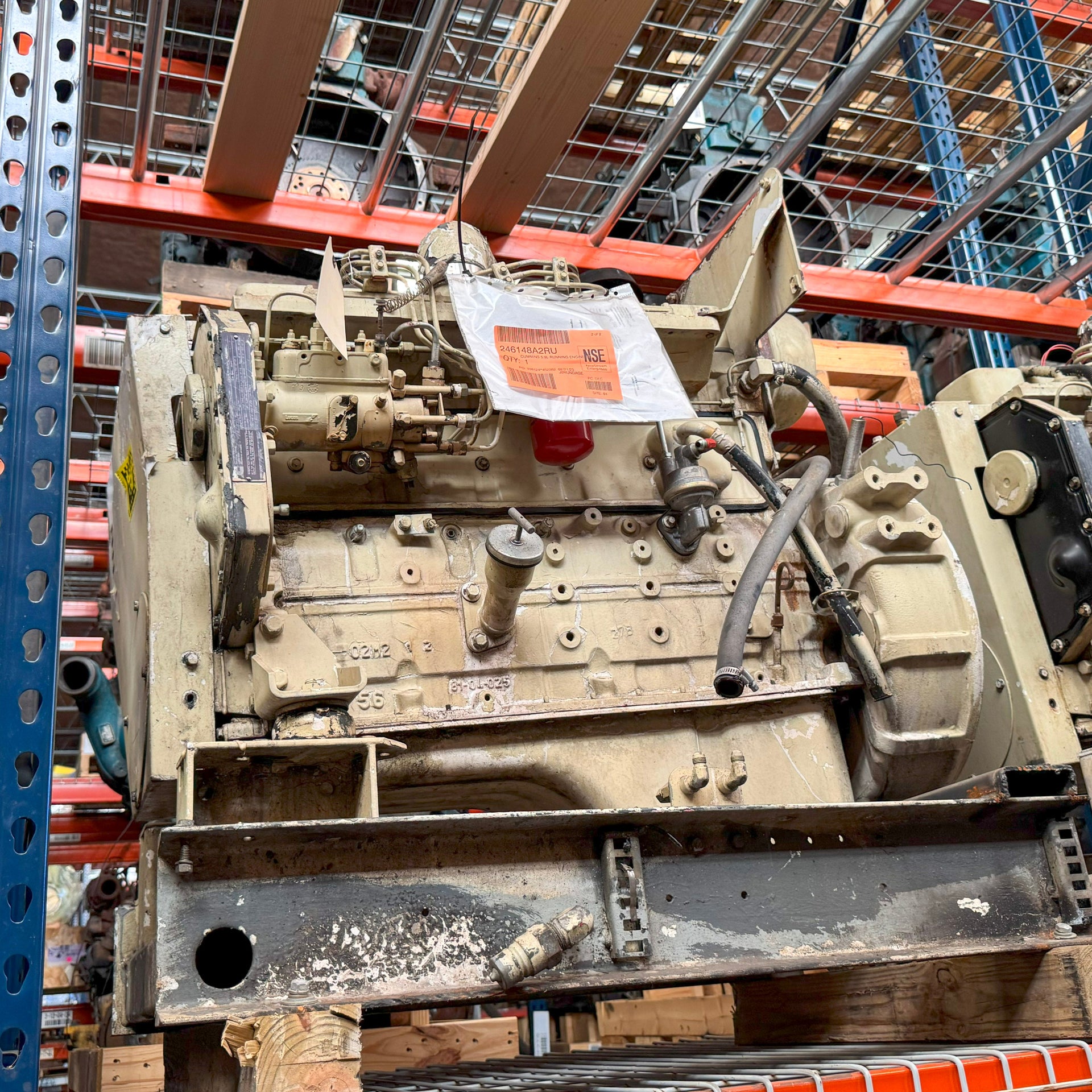 Cummins 5.9L Running Engine 6B-590 - Used
