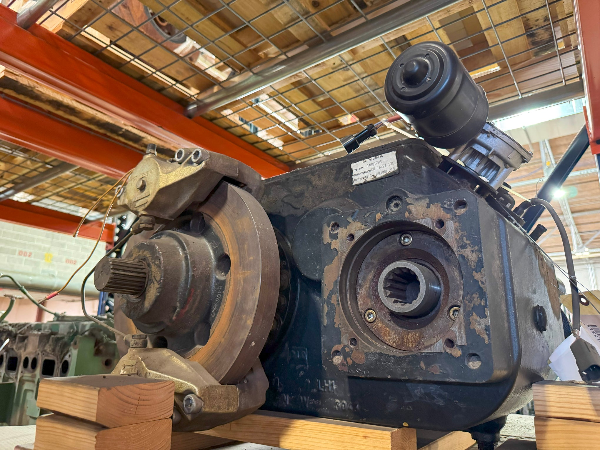 Case IH Transmission 16/71 w/Diff Lock - 84081799C - CORE