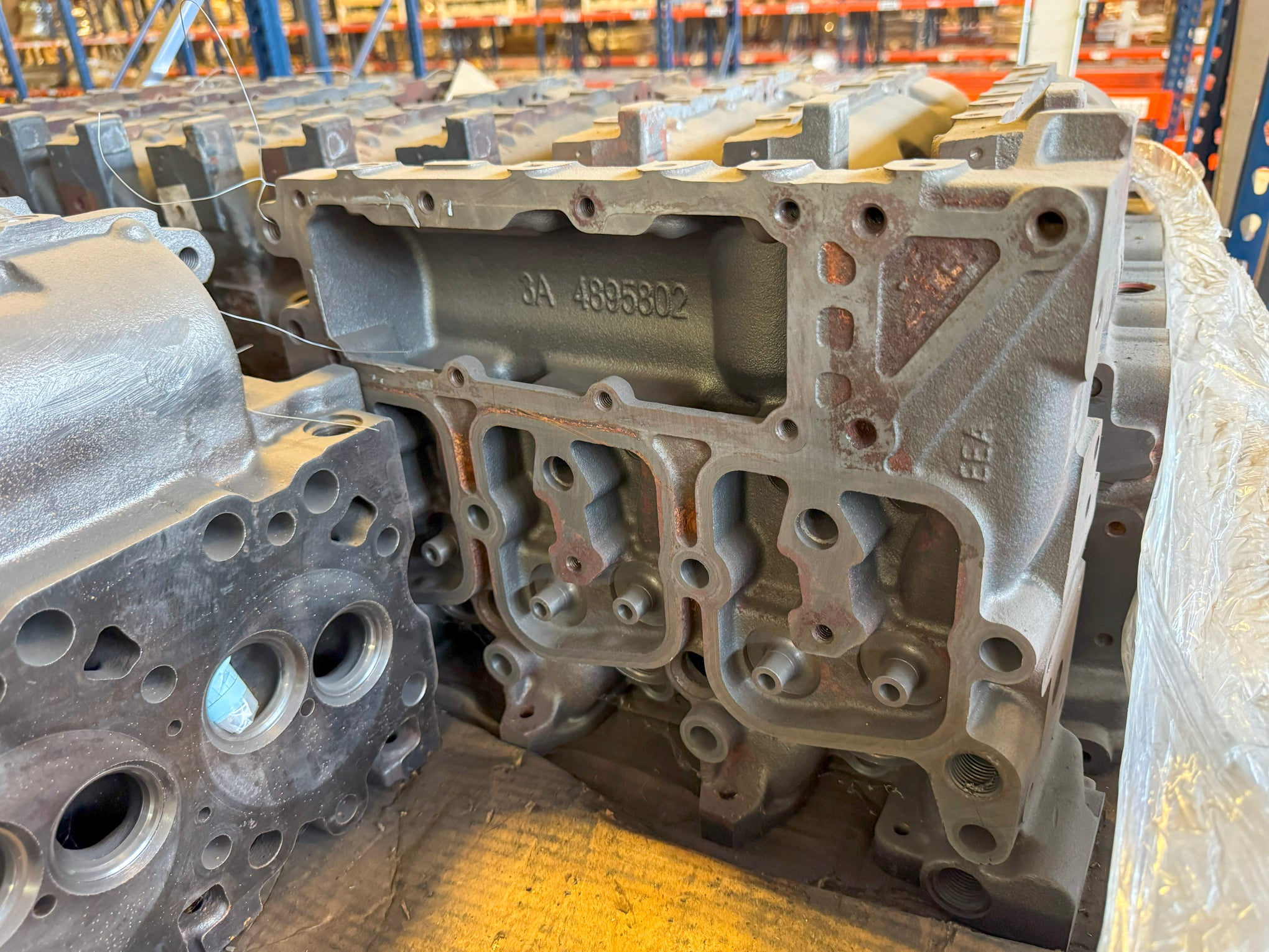 Case New Holland 3 Cylinder NEF Head - 4895802