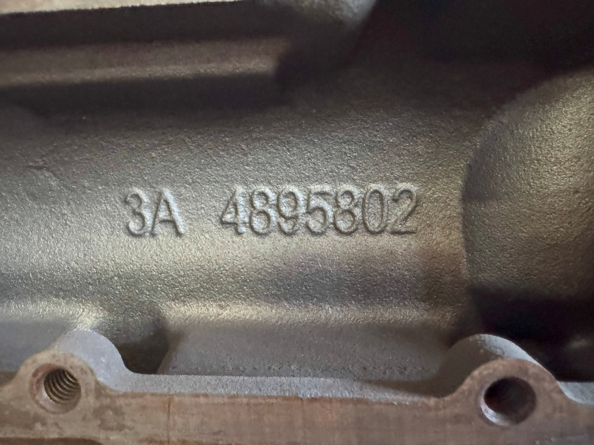 Case New Holland 3 Cylinder NEF Head - 4895802