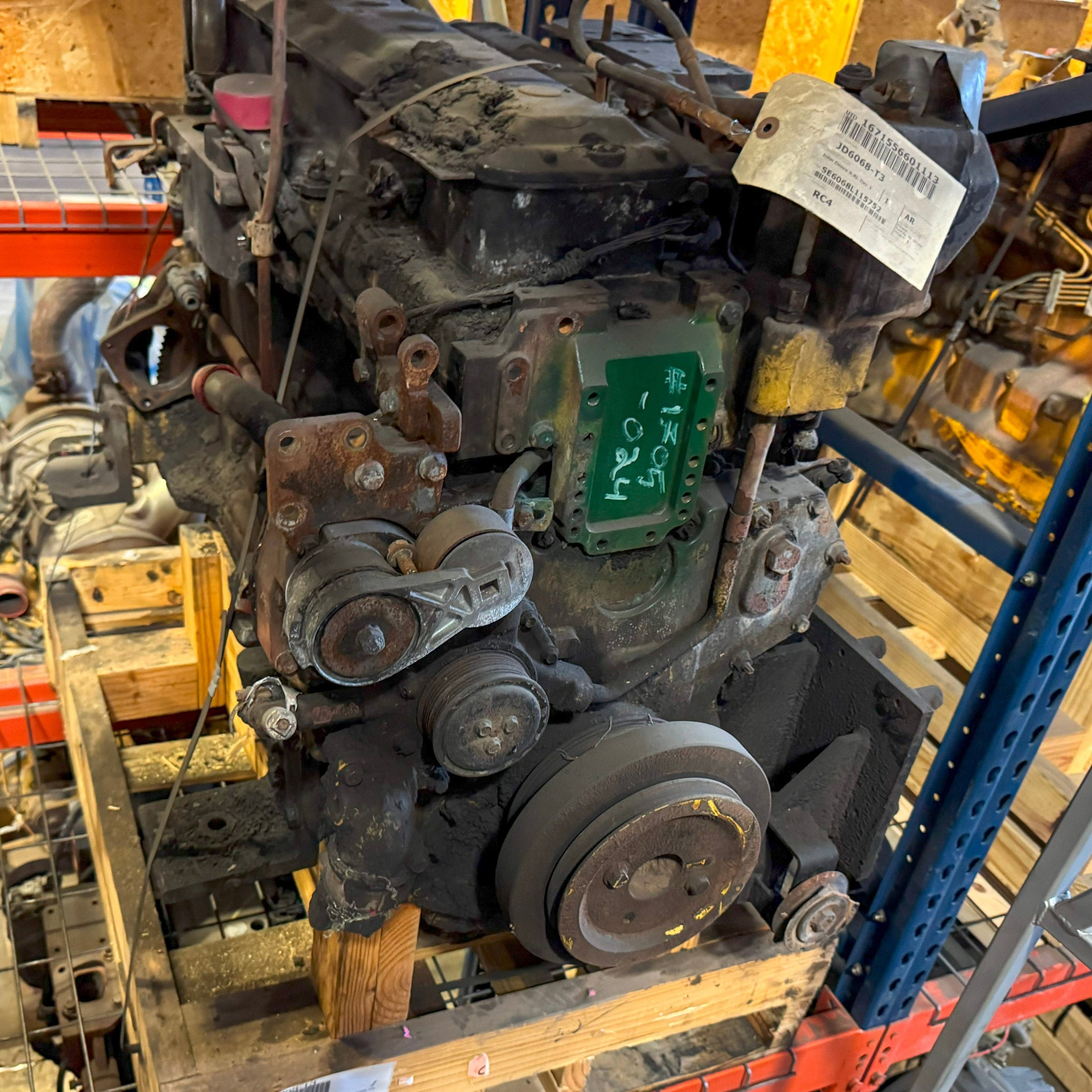 John Deere 6.8L Tier 3 Core Engine - JD6068-T3