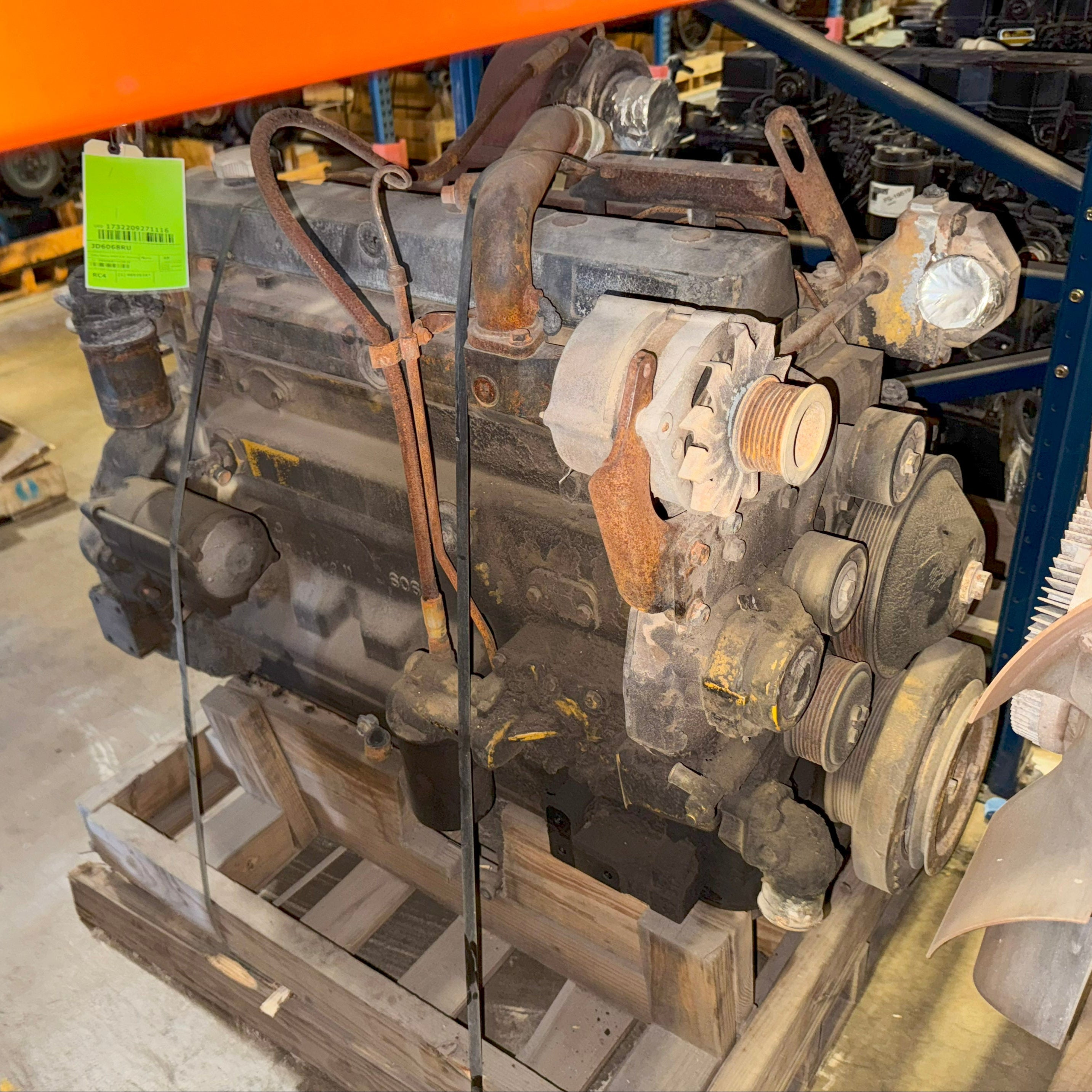 オーエン PE11254: Diesel Engine, 6068HDW84, 6.8 Liter, 173 HP Gross